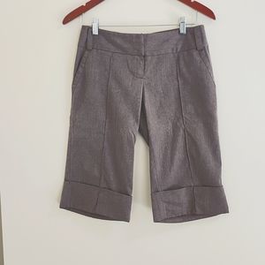 Vintage Capris Charlotte Russe Gray Dress Pants